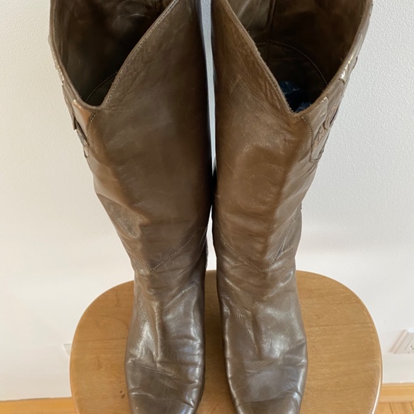 Vintage Genuine Leather Cowboy Boots - Picture 5 of 6